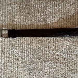 Saks 5th Avenue Men’s Genuine crocodile belt